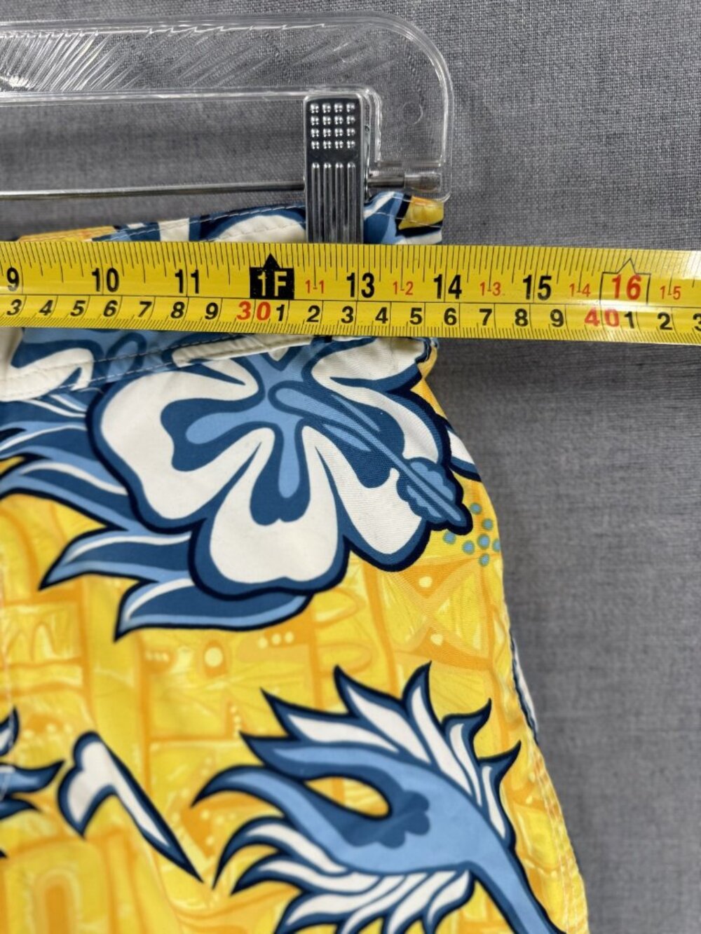Vtg Quiksilver Board Shorts Mens 29 10" Floral Paisley Hawaiian Swim Trunks Y2K - Picture 4 of 6
